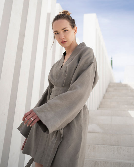 Airo Linen Robe