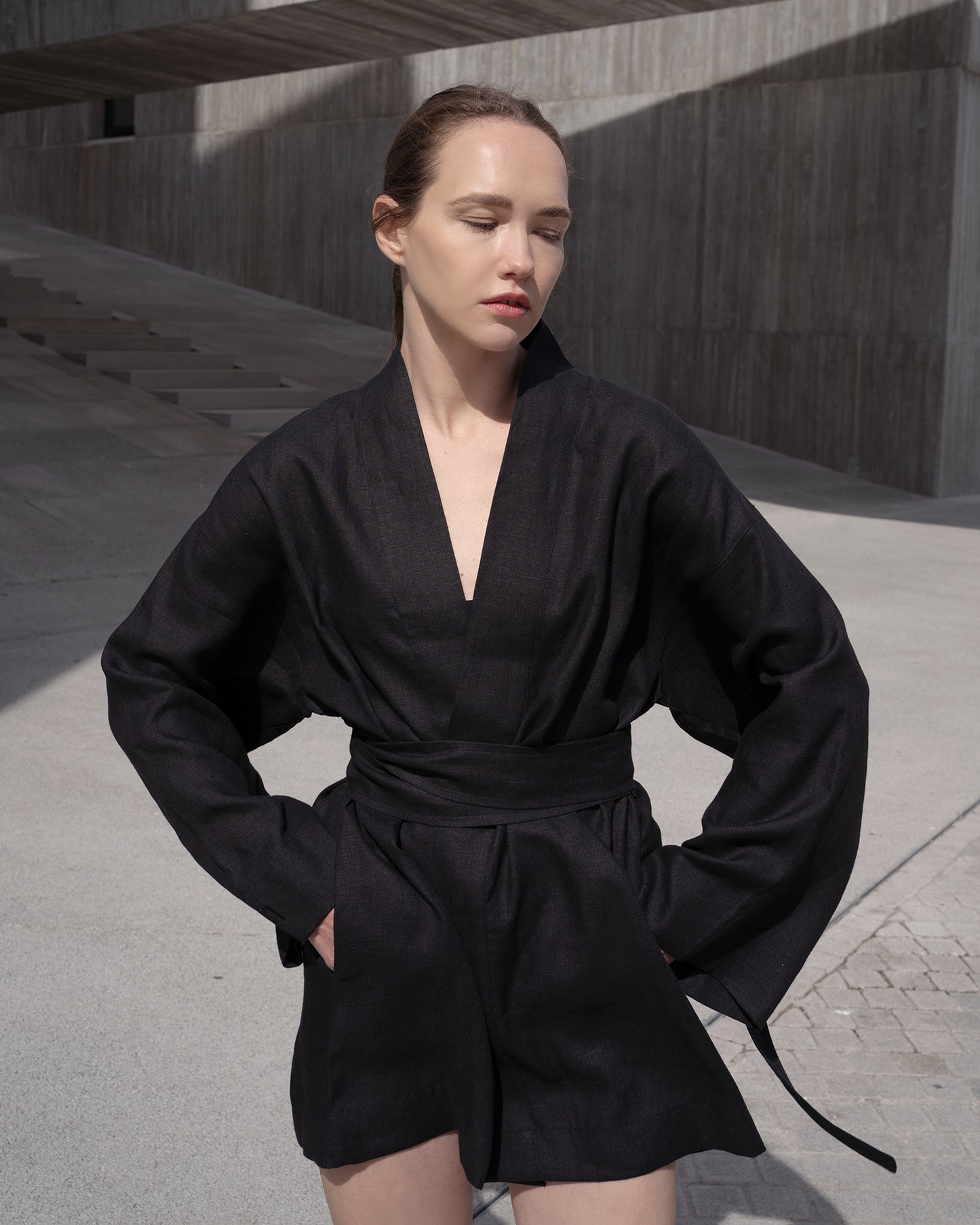 Airo Linen Robe