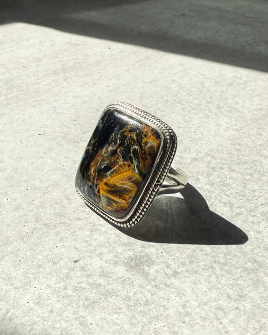 Pietersite Ring