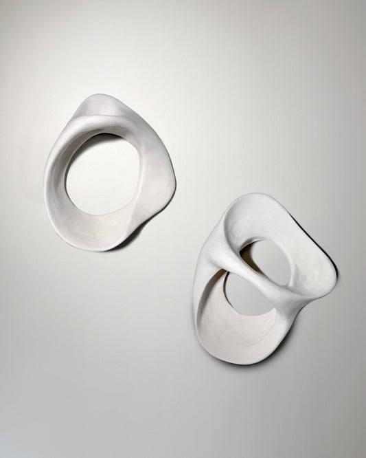 "Erode" Wall Sculptures (Pair)